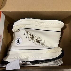 Converse Bright Orange Shoe Box